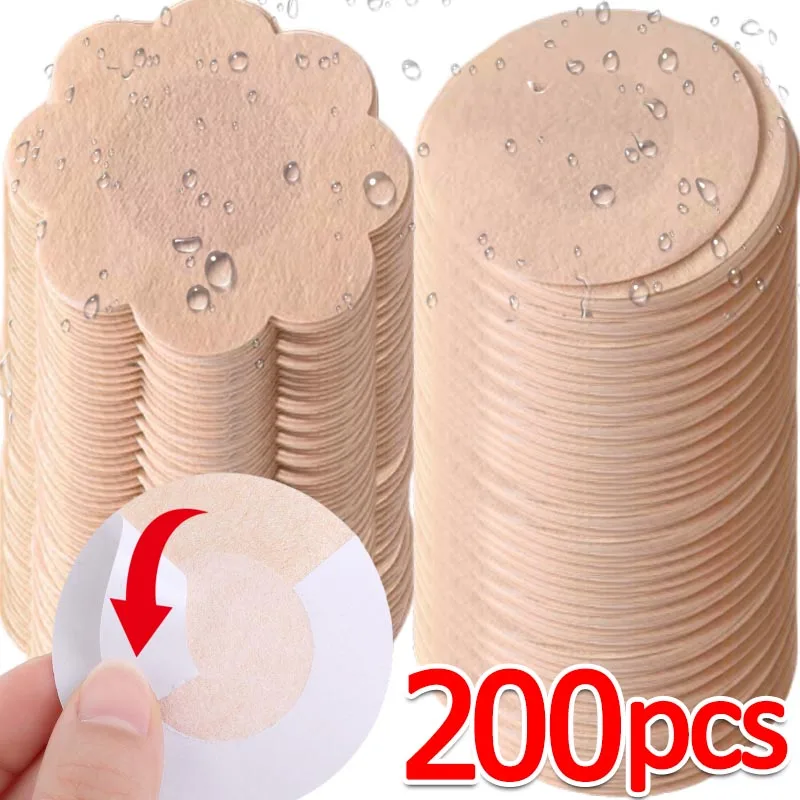 Strapless Bra Adhesive - 50-200 قطعة من لاصقات تغطية الحلمات