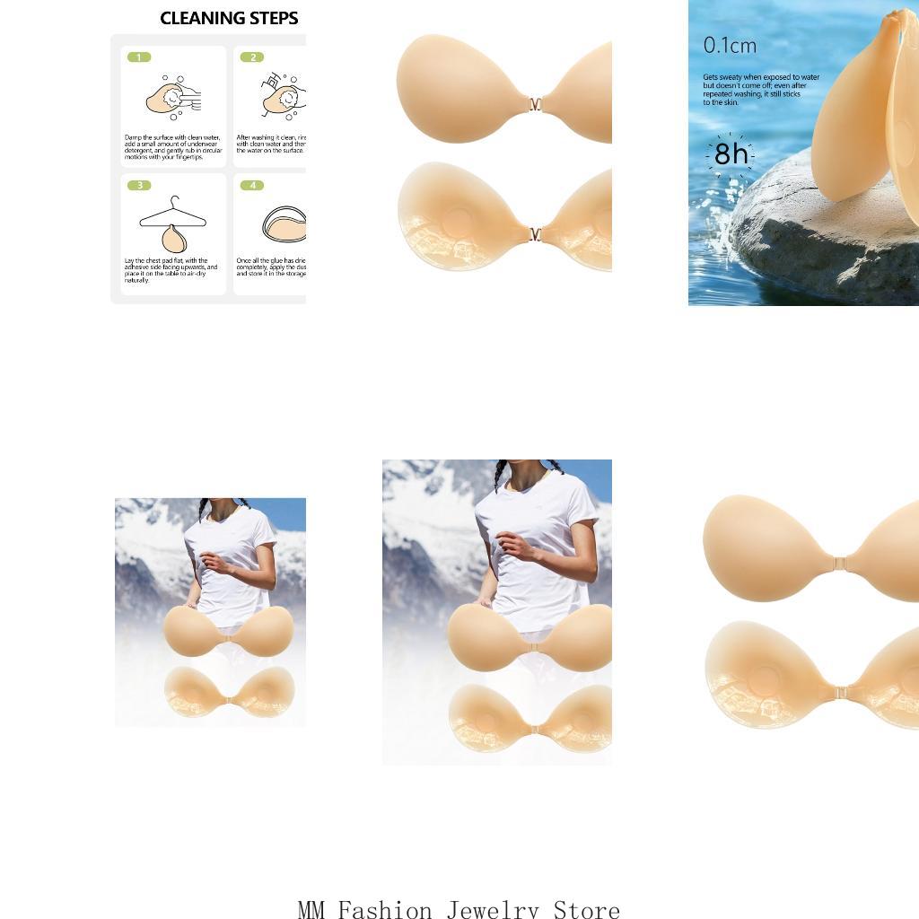 Backless Bra Sticky - Stickys عارية الذراعين رفع حمالات الصدر