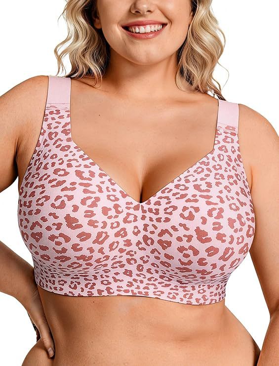 Minimizer Bra Women - حمالة صدر نسائية لاسلكية بمقاسات كبيرة،