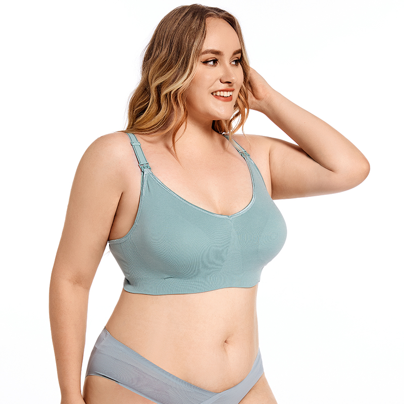 Nursing Bra Clip - حمالة صدر للأمهات لاسلكية مقاس كبير