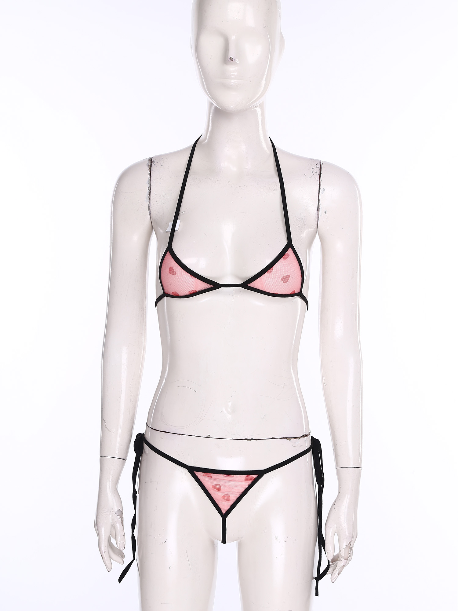 المرأة مايكرو ميني بيكيني المل - مراجعة Sheer Mesh Bra وسعره