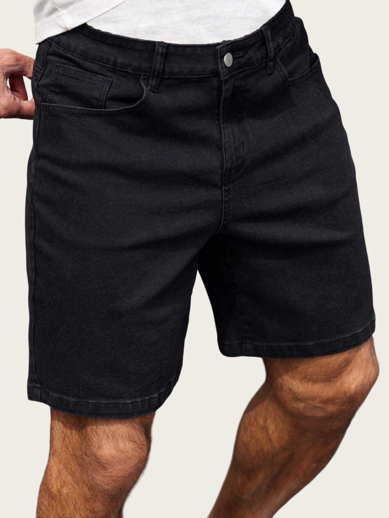 شورت جينز رجالي أسود نقي ضيق و - مراجعة Levis Jeans 501 وسعره