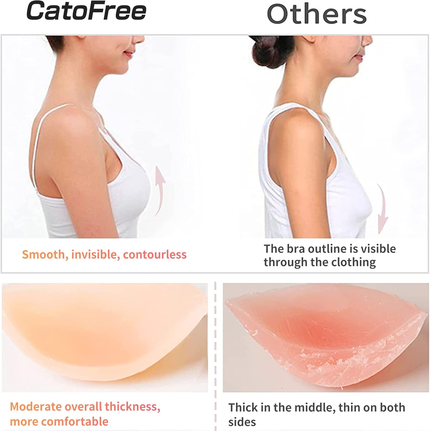 حمالة صدر سيليكونية صلبة بدون  - مراجعة Strapless Bra Adhesive وسعره
