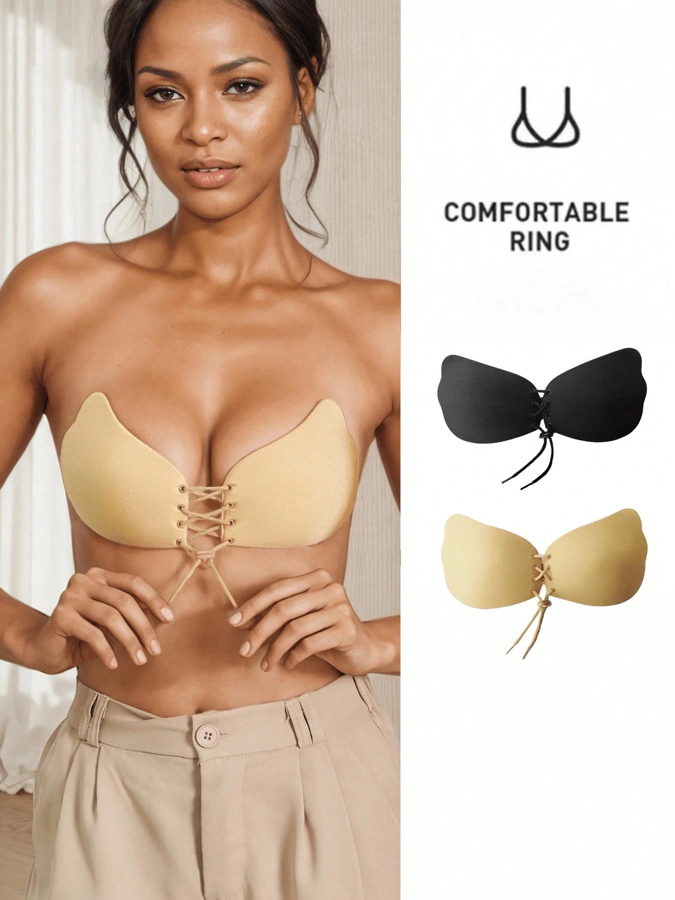 قطعة واحدة من حمالة الصدر اللا - مراجعة Backless Bra Sticky وسعره